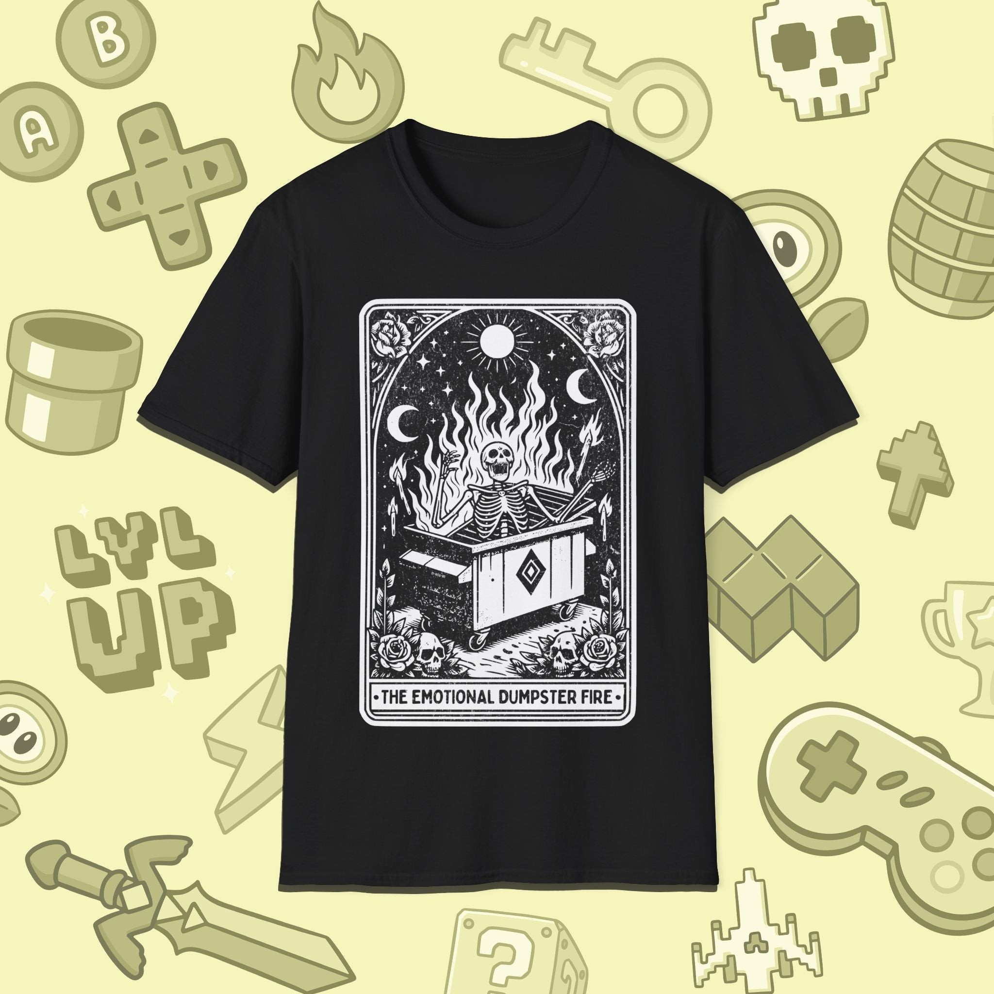 Emo Dumpster Tarot T-Shirt